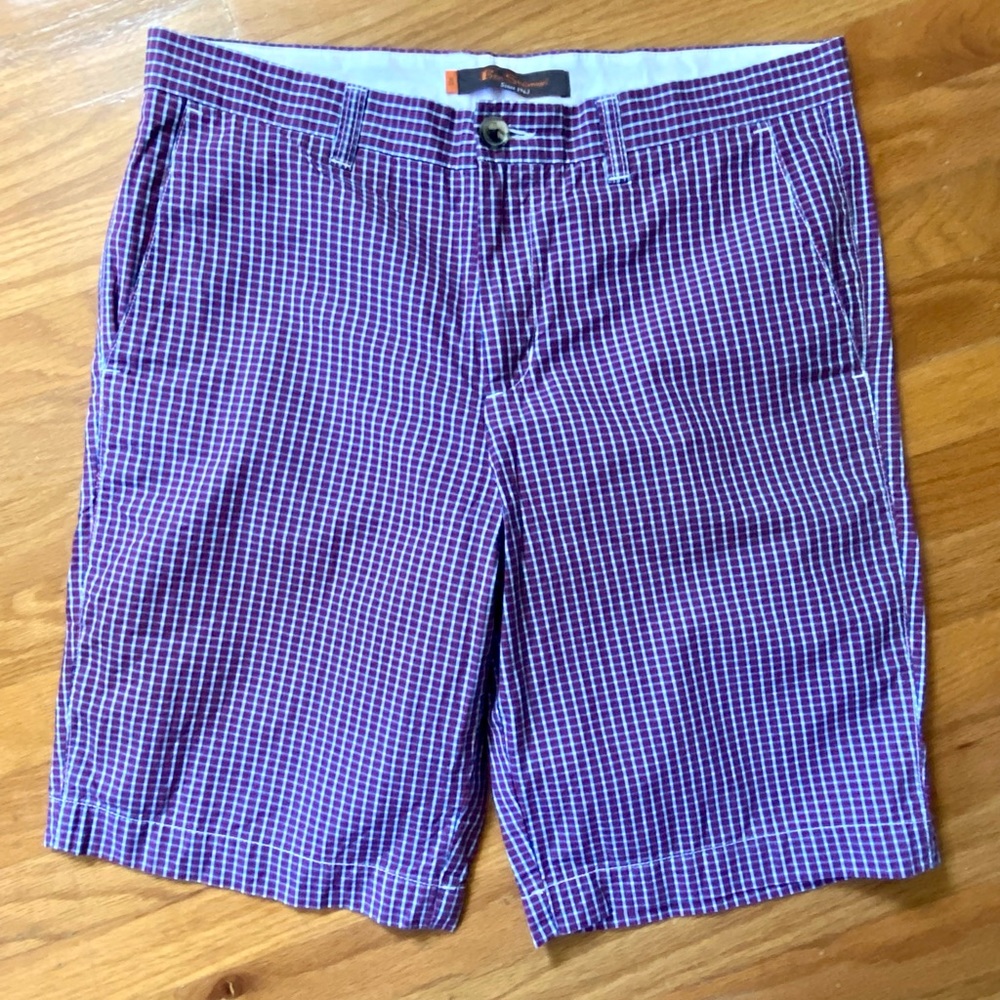 Ben Sherman men’s checkered shorts.